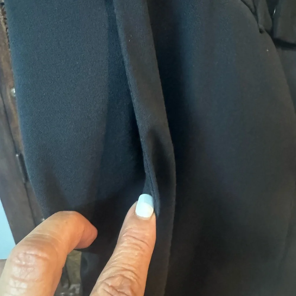 Jil Sander Black Dress Pants‎ Classic Straight-Leg 44